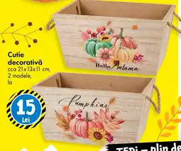 TEDI Cutie decorativă Ofertă