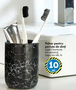 TEDI Pahar pentru periuțe de dinți Ofertă
