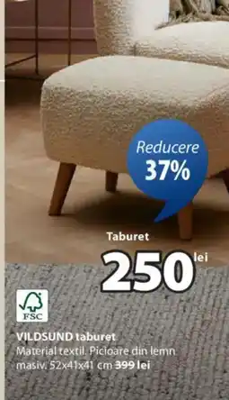 JYSK VILDSUND taburet Ofertă