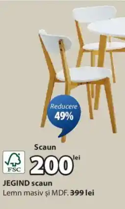 JYSK JEGIND scaun Ofertă