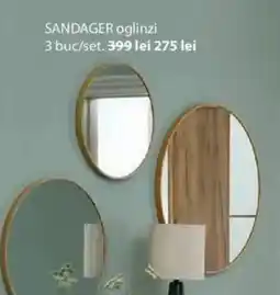 JYSK SANDAGER oglinzi Ofertă