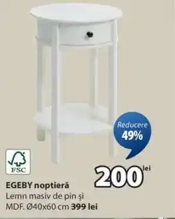 JYSK EGEBY noptierǎ Ofertă
