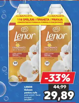 Kaufland LENOR Balsam pentru rufe Ofertă