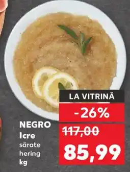 Kaufland NEGRO Icre Ofertă