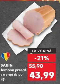 Kaufland SABIN Jambon presat Ofertă