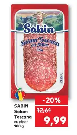 Kaufland SABIN Salam Toscana Ofertă
