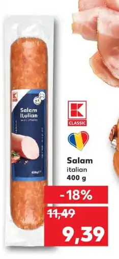 Kaufland Salam italian Ofertă