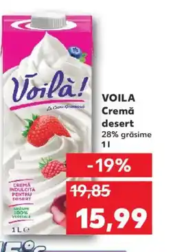 Kaufland VOILA Cremă desert Ofertă