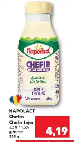 Kaufland NAPOLACT Chefir/ Chefir lejer Ofertă