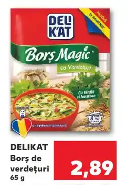 Kaufland DELIKAT Borş de verdeţuri Ofertă