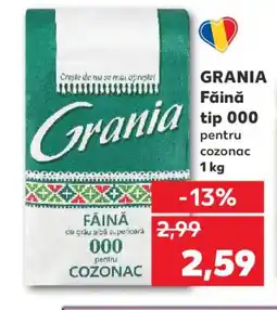 Kaufland GRANIA Făină tip 000 Ofertă