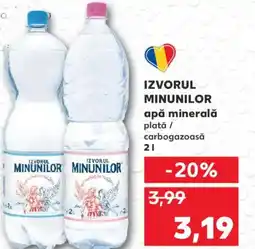 Kaufland IZVORUL MINUNILOR apă minerală Ofertă