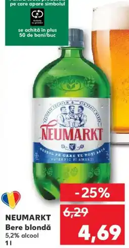 Kaufland NEUMARKT Bere blondă Ofertă