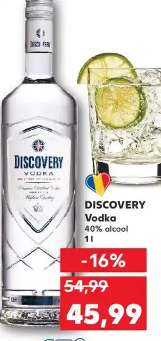 Kaufland DISCOVERY Vodka Ofertă