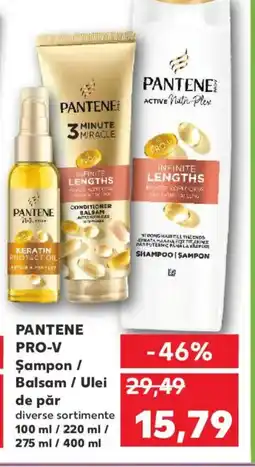 Kaufland PANTENE PRO-V Șampon / Balsam / Ulei de păr Ofertă