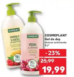 Kaufland COSMEPLANT Gel de duş Ofertă