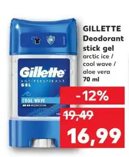 Kaufland GILLETTE Deodorant stick gel Ofertă