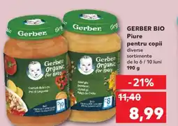 Kaufland GERBER Bio Piure pentru copii Ofertă