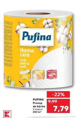 Kaufland PUFINA Prosop de hârtie Ofertă