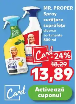 Kaufland MR. PROPER Spray curăţare suprafeţe Ofertă