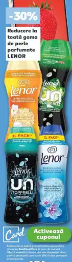Kaufland Reducere la toată gama de perle parfumate LENOR Ofertă