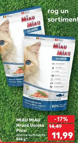 Kaufland MIAU MIAU Hrană uscată Pisici Ofertă