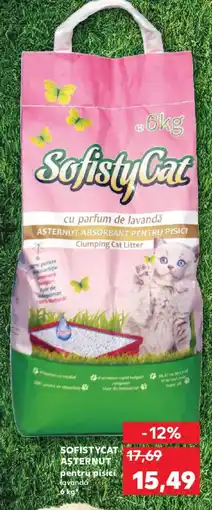 Kaufland SOFISTYCAT Asternut pentru pisici Ofertă