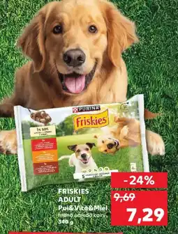 Kaufland FRISKIES Adult Pui&Vita&Miel Ofertă