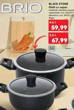 Kaufland BLACK STONE Oală cu capac Ofertă