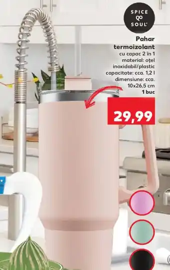 Kaufland Pahar termoizolant Ofertă