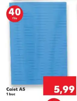 Kaufland Caiet A5 Ofertă