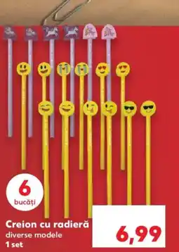 Kaufland Creion cu radieră Ofertă