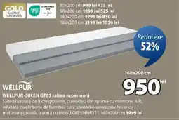 JYSK WELLPUR GULEN GT65 saltea superioară Ofertă