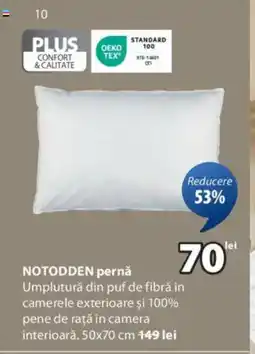 JYSK NOTODDEN pernǎ Ofertă