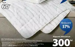 JYSK KNUTSEGGEN plapumă și pernă cu fibre Ofertă