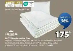 JYSK PUTTEGGA plapumă cu fibre Ofertă