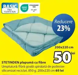 JYSK STETINDEN plapumă cu fibre Ofertă