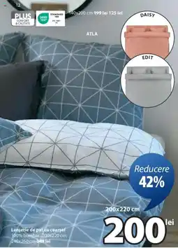JYSK Lenjerie de pat cu cearsaf Ofertă