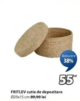 JYSK FRITLEV cutie de depozitare Ofertă