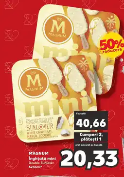 Kaufland MAGNUM Înghţată mini Ofertă