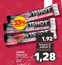 Kaufland LAURUL 1shot sirop Ofertă