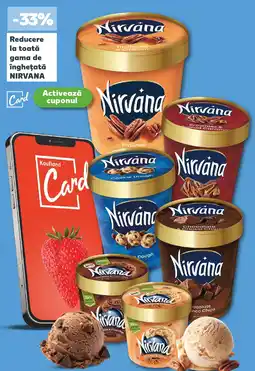 Kaufland Reducere la toată gama de îngheţată NIRVANA Ofertă