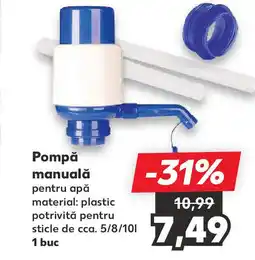 Kaufland Pompă manuală Ofertă