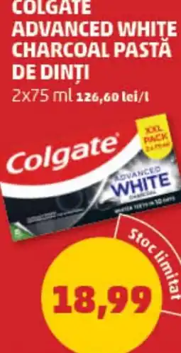 Penny Colgate advanced white charcoal pastă de dinți Ofertă