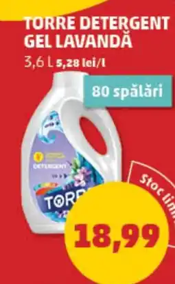 Penny Torre detergent gel lavandă Ofertă