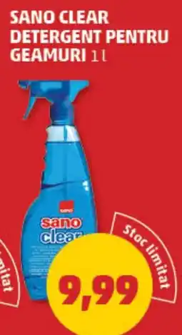 Penny Sano clear detergent pentru geamuri Ofertă