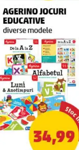 Penny Agerino jocuri educative Ofertă