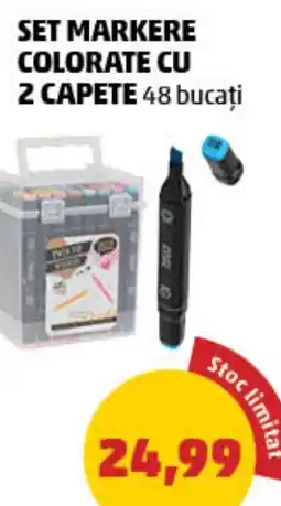 Penny Set markere colorate cu 2 capete Ofertă