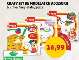 Penny Crafy set de modelat cu accesorii burgher/înghețată/pizza Ofertă
