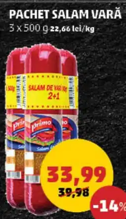 Penny Pachet salam vară Ofertă